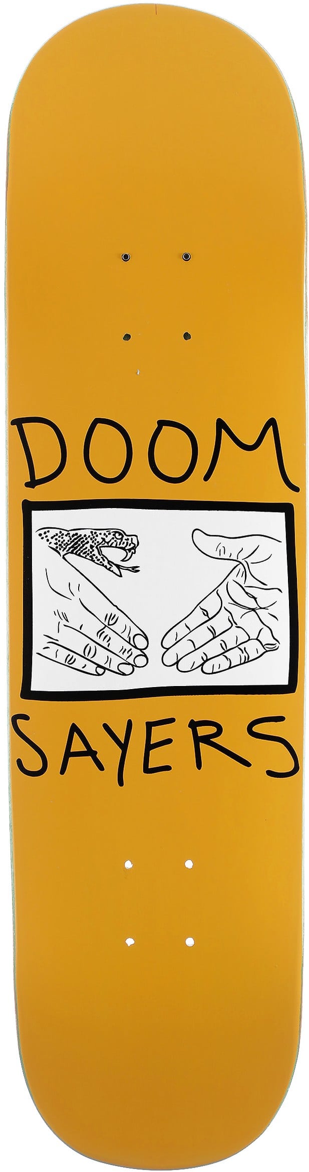 Doom Sayers Deck Shake Orange 8.25